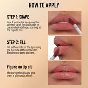 CL021 Double Head Non-stick Cup Lip Gloss
