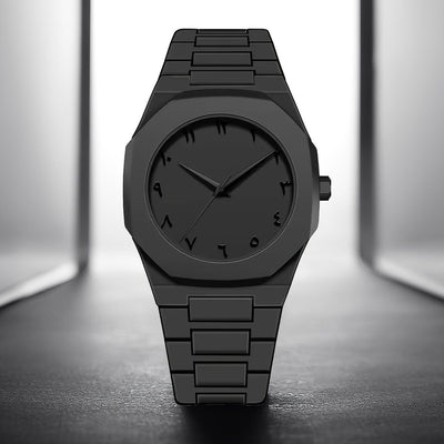 Black Aura Quart Watch