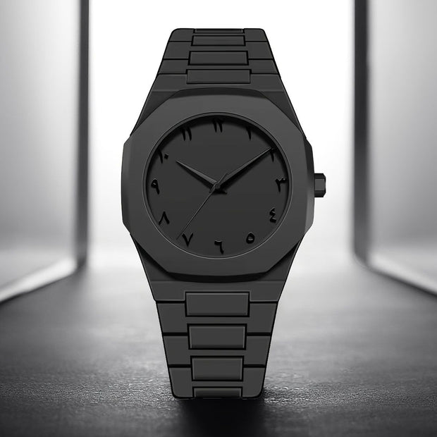 Black Aura Quart Watch